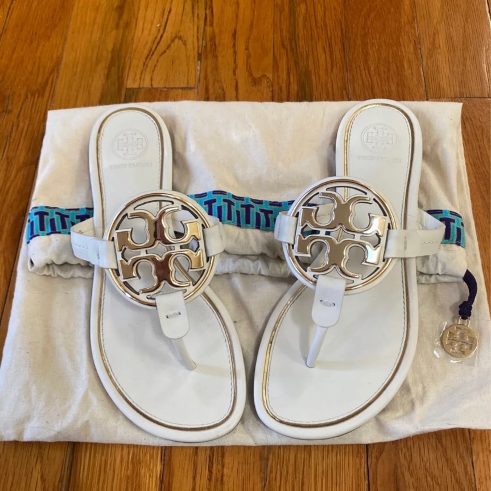 Tory Burch Metal Miller Sandals